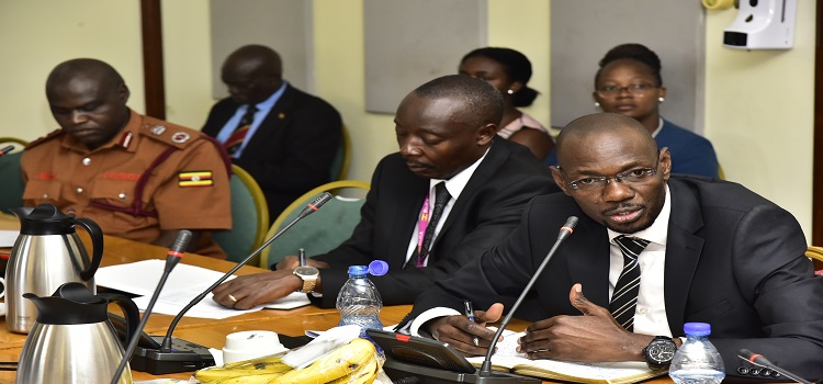 Deputy Attorney General, Hon. Jackson Kafuuzi also appeared before the committee